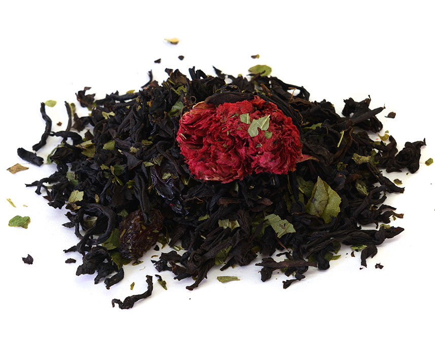 с клюквой (samovartime) / чай ароматизированный черный Омск