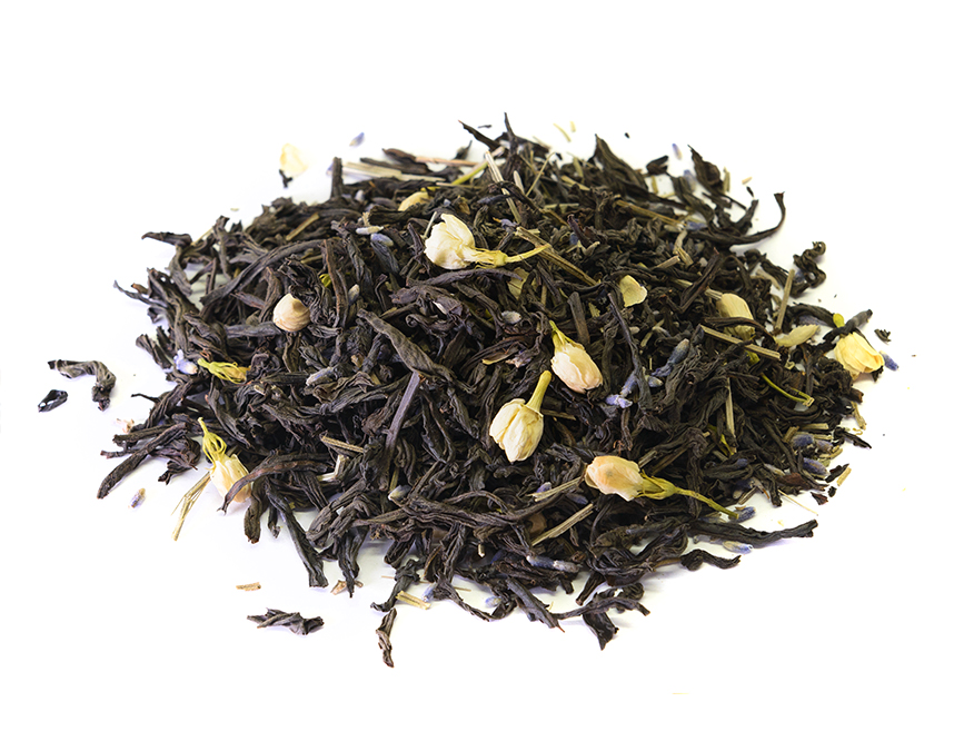 черный чай с лавандой (samovartime) / чай eco-line Омск