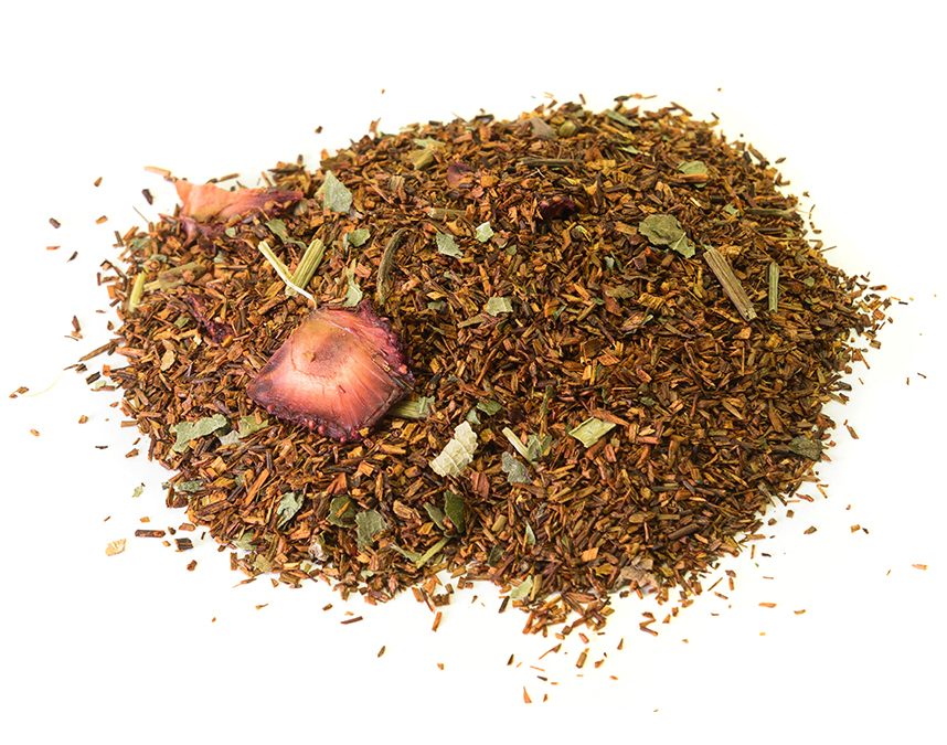 земляника со сливками (samovartime) / чай ройбош Омск