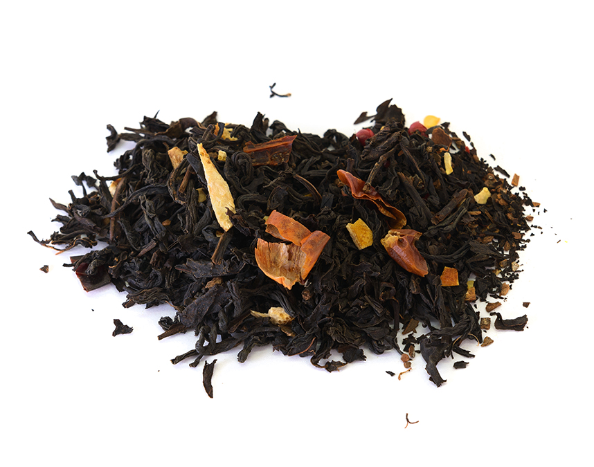 жгучий апельсин кат.в (samovartime) / чай ароматизированный черный Омск