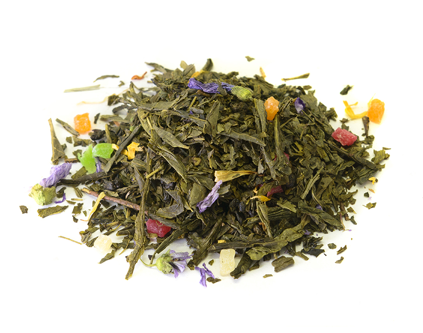 фруктовый вальс (samovartime) / чай ароматизированный зеленый Омск