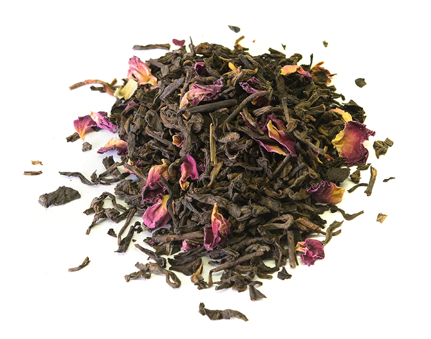 с розой (samovartime) / чай пуэр Омск