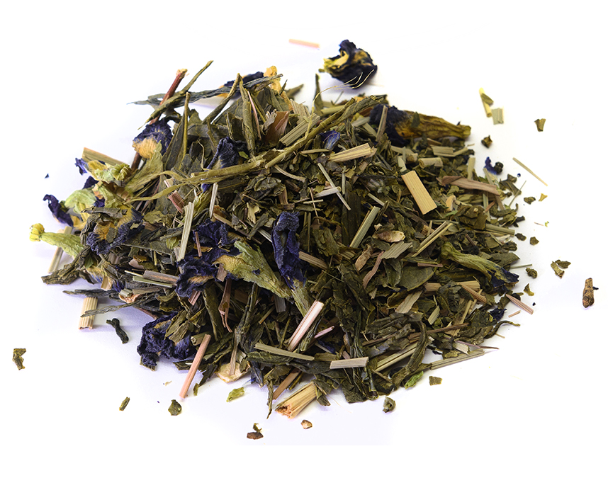 свежий лайм (samovartime) / чай ароматизированный зеленый Омск