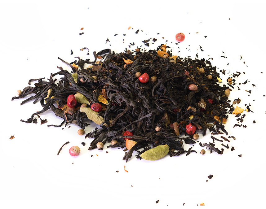 апельсиновое печенье (samovartime) / чай ароматизированный черный Омск