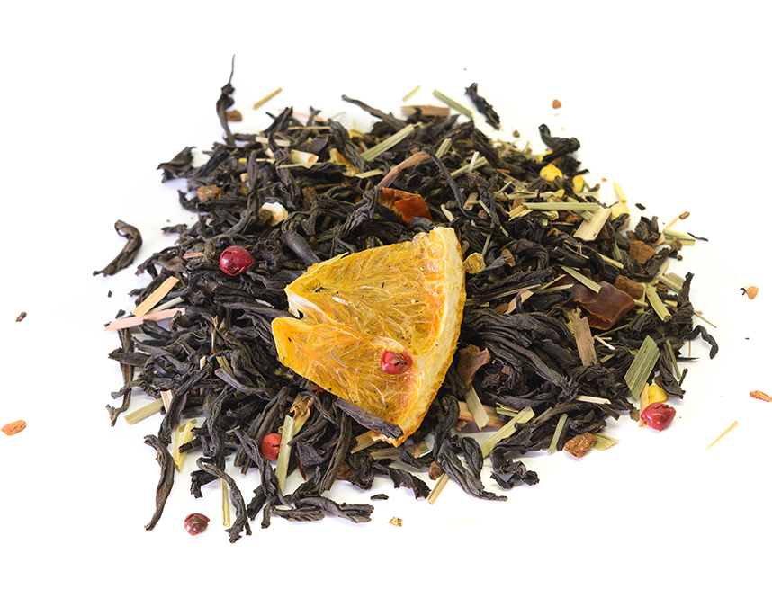 жгучий апельсин premium (samovartime) / чай ароматизированный черный Омск