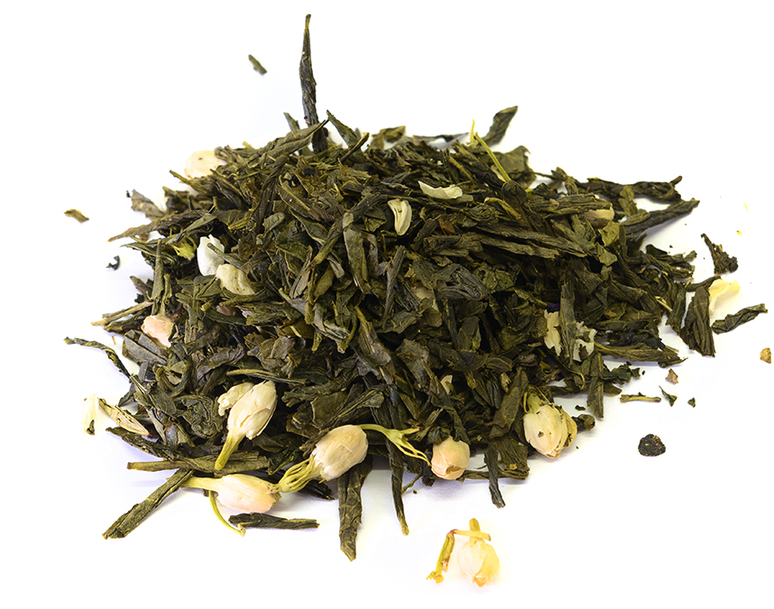 с жасмином (samovartime) / чай ароматизированный зеленый Омск