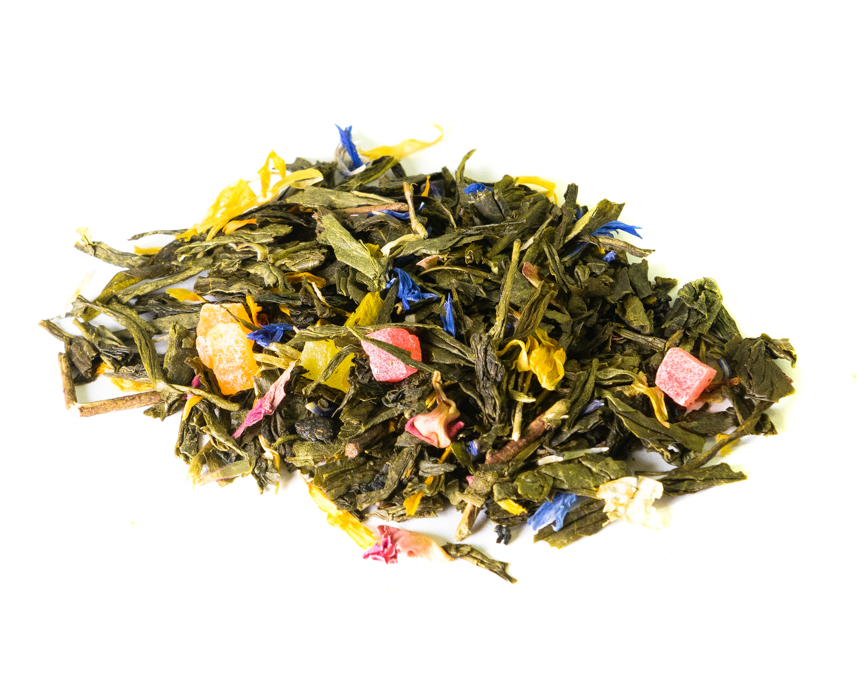 цветочная свежесть (king arut) / чай премиум ароматизированный зеленый Омск