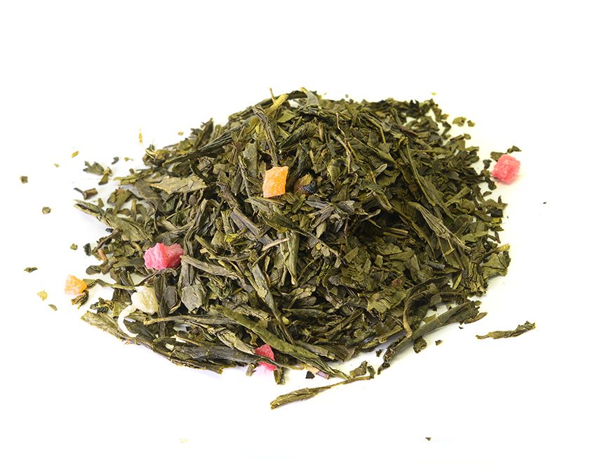 персиковый (samovartime) / чай ароматизированный зеленый Омск