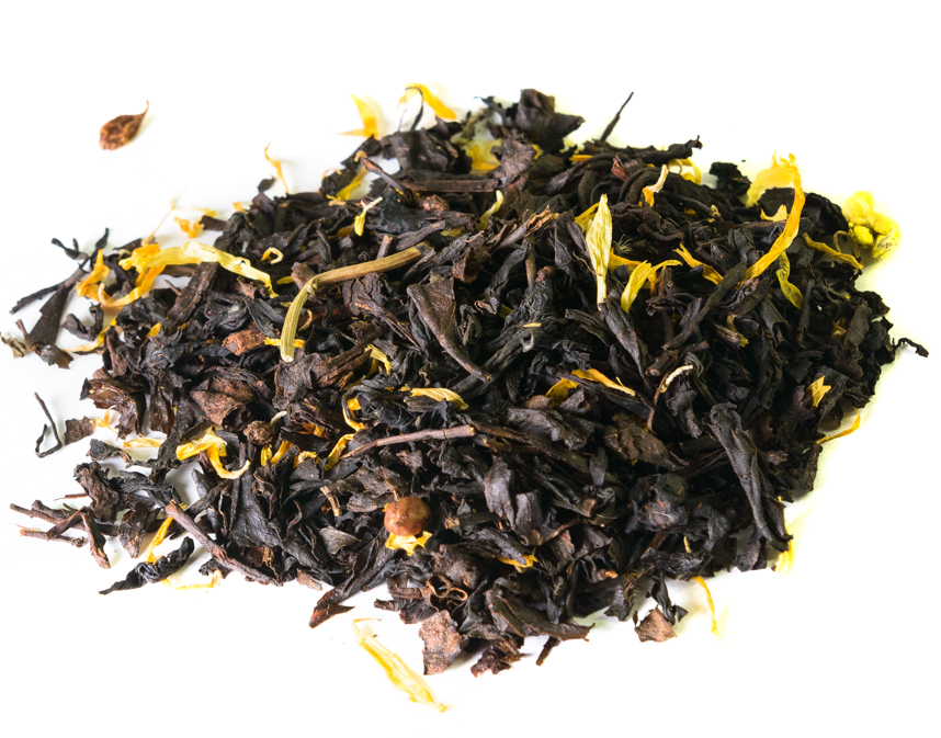 солнечный закат (king artur) / чай ароматизированный черный Омск