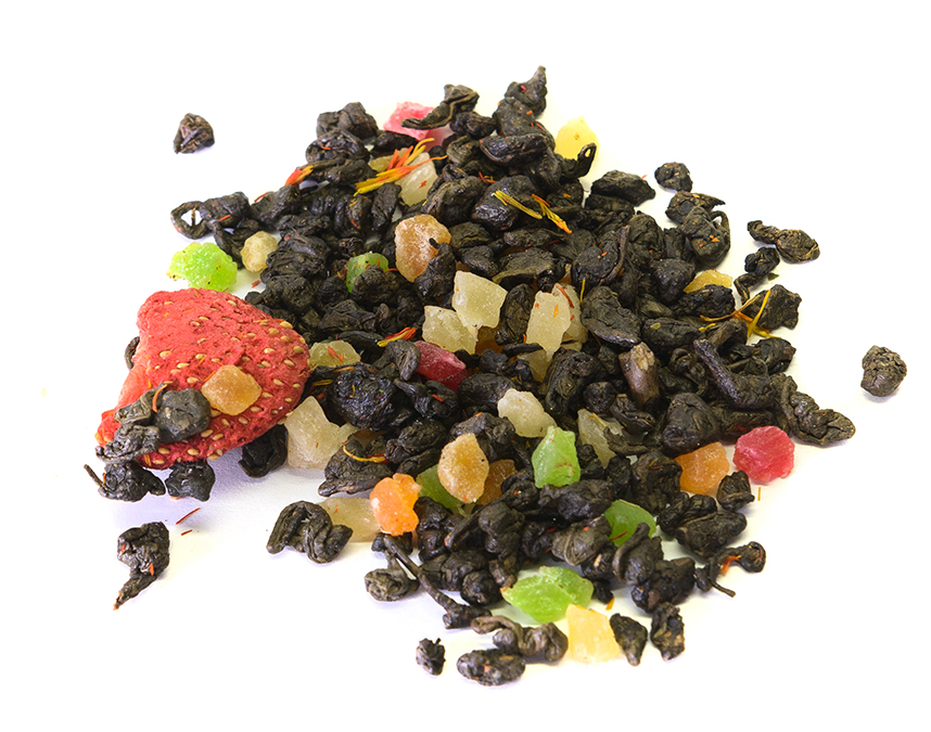 улыбка гейши premium (samovartime) / чай ароматизированный зеленый Омск