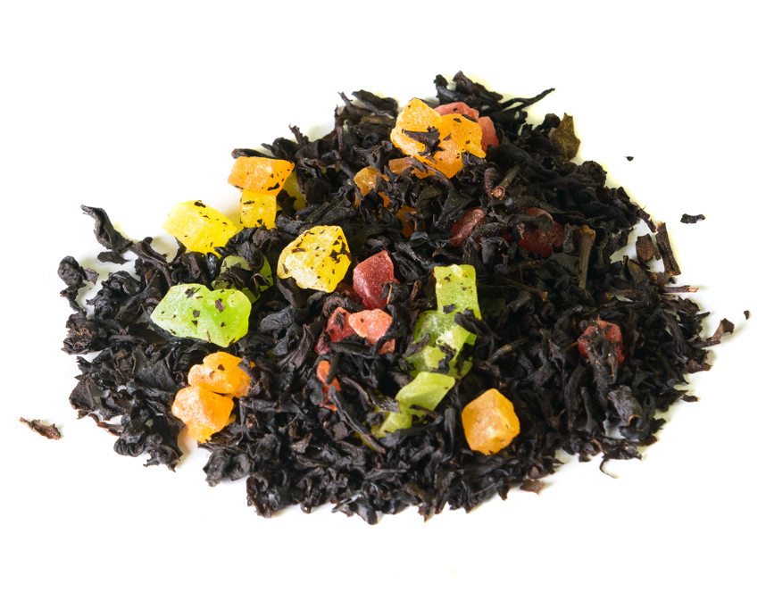 тропические фрукты (king artur) / чай ароматизированный черный Омск