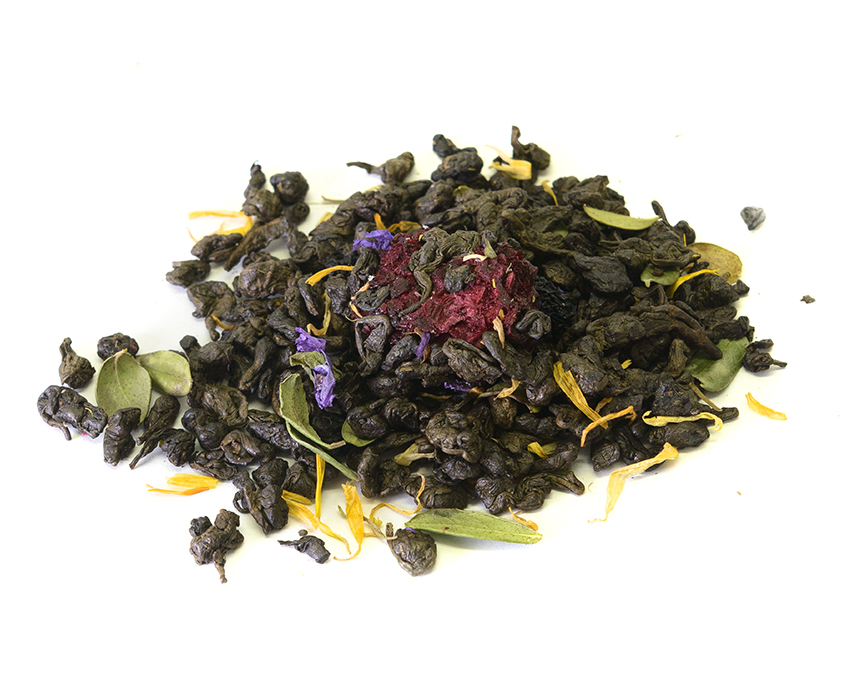 таёжный на порохе (samovartime) / чай ароматизированный зеленый Омск