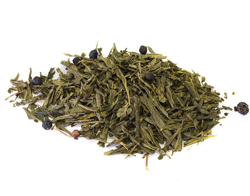 черничный (samovartime) / чай зеленый ароматизированный Омск