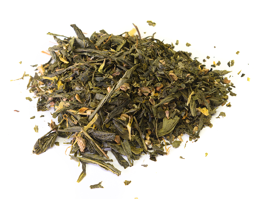 с имбирем и медом (samovartime) / чай ароматизированный зеленый Омск