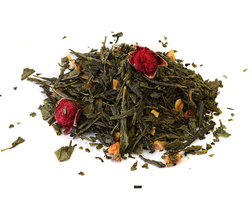 фруктовая карамель (samovartime) / чай ароматизированный зеленый Омск