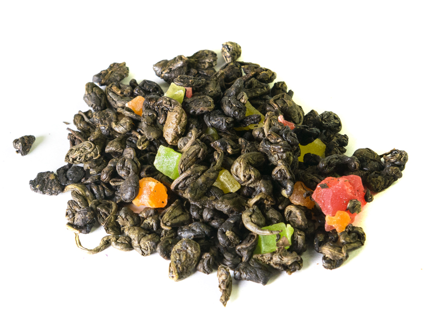 тропические фрукты (king artur) / чай ароматизированный зеленый Омск