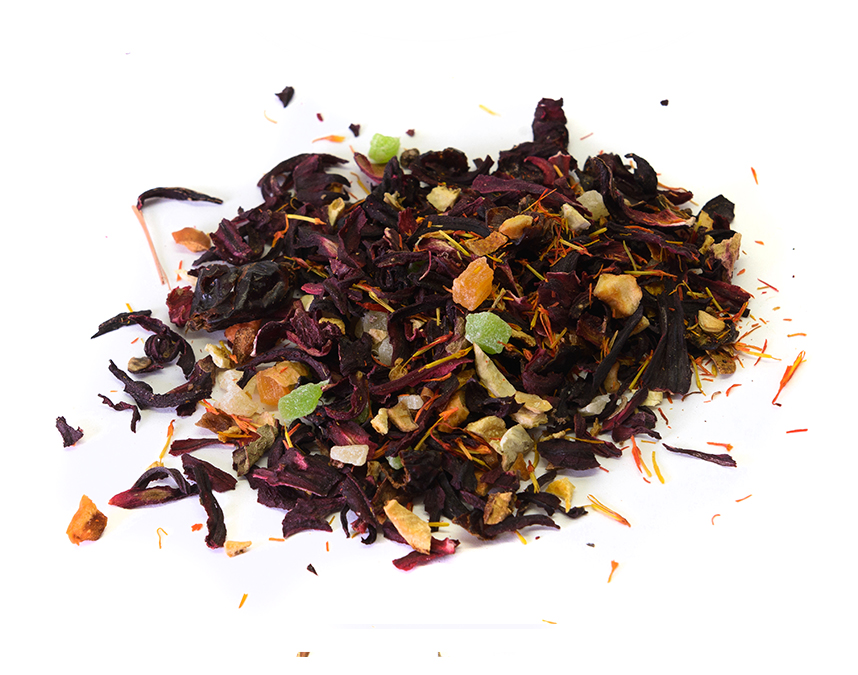 наглый мандарин (samovartime) / чай каркаде Омск