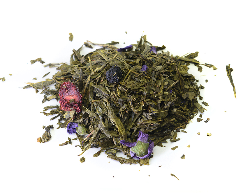 черничный йогурт (samovartime) / чай зеленый ароматизированный Омск