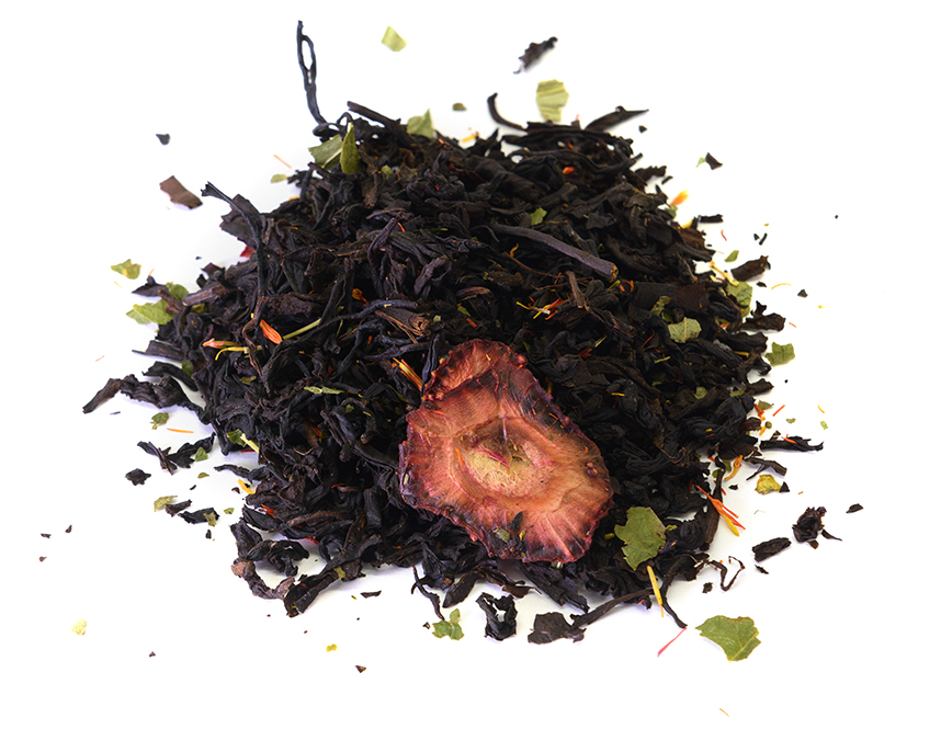 клубника со сливками (samovartime) / чай eco-line Омск