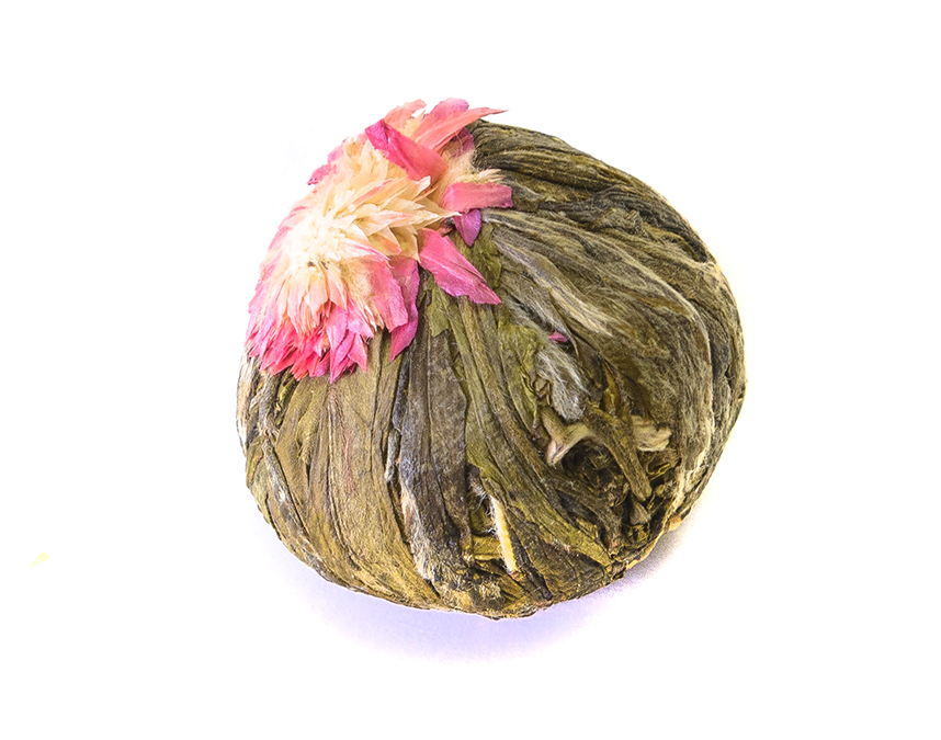 с цветами с ароматом банана (samovartime) / чай связанный Омск